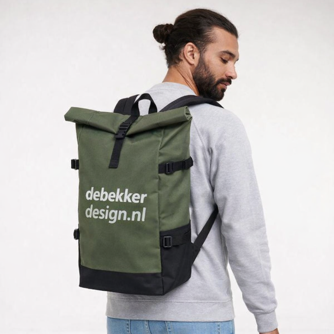 Rugtas - RollTop (incl. eigen logo) - Afbeelding 2